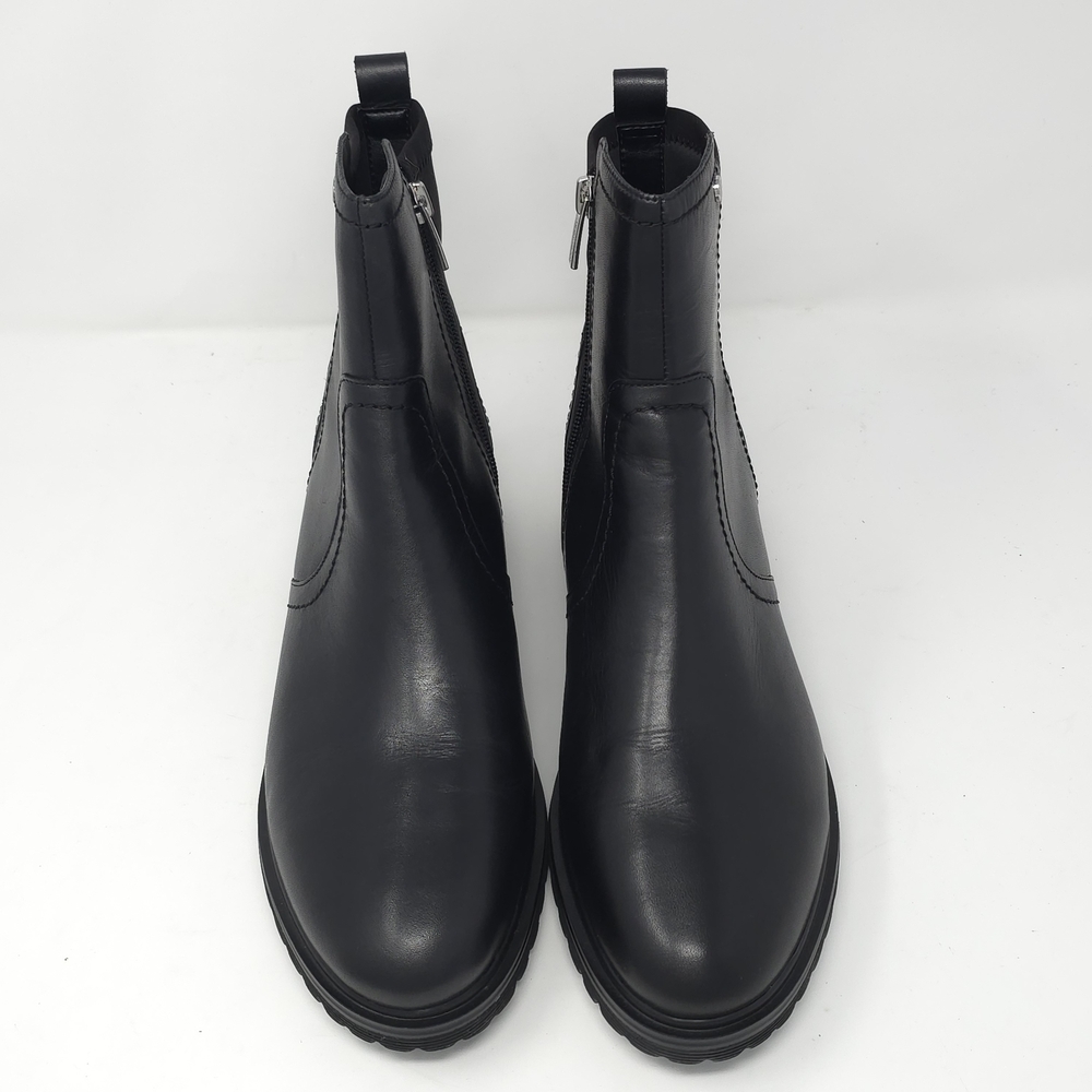 Rockport Black Leather Ankle Booties with Side Zip 9.5M - Picture 11 of 14